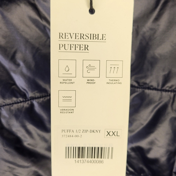 NWT Hill City Reversible Half Zip Puffer Water Repellant size XXL - Picture 7 of 9